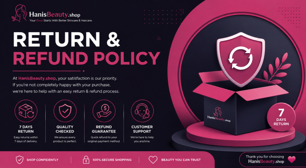 Return & Refund Policy